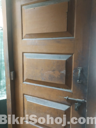 Old Solid Wooden Door